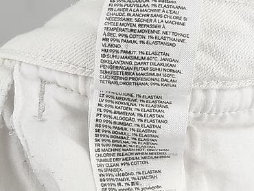 szorty len: H&M, Szorty damskie, rozmiar S — 5