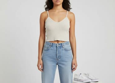 shein bluzy oversize: Shein, Top damski, rozmiar S — 1