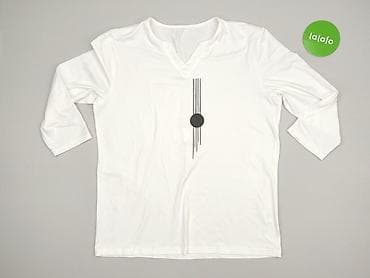 sandalki biale: Bluzka damska, rozmiar L — 2