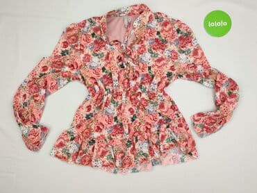 eleganckie bluzki w kwiaty: Bluzka damska, rozmiar S — 2