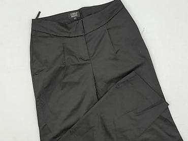 SIMPLE, Spodnie materiałowe damskie, rozmiar XS