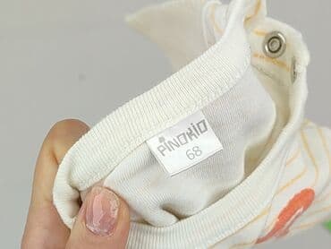 koszulka z napisem dzik: Body, Pinokio, 3-6 miesięcy, 
stan - Idealny — 4