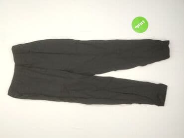 woskowane legginsy z wysokim stanem zara: Sinsay, Material trousers for women, size XS (EU 34) — 2
