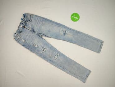 spodnie woskowane matowe: Jeans, H&M, 14 years, 164, condition - Very good — 2