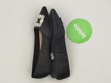 sandały koturna ccc: Seastar, Balerinki damskie, rozmiar 39 — 2