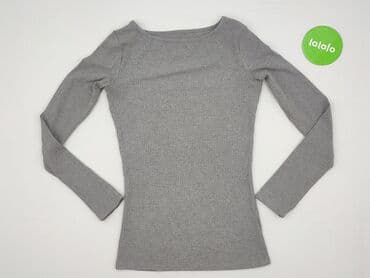 czarne bluzki basic: Top damski, rozmiar S — 2