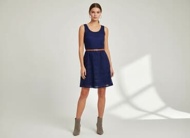 emoi sklep sukienki granat na wesele: Sinsay, Sukienka damska, rozmiar XS — 6