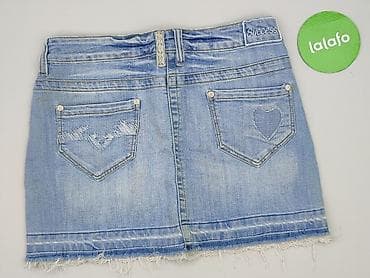 dżinsy 3 4: Spódnica damska, rozmiar L — 3