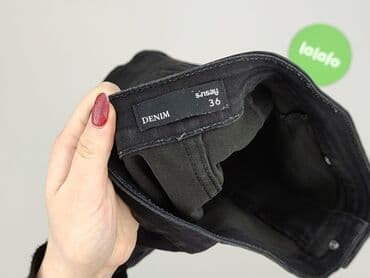 szorty jeansowe damskie wysoki stan: Sinsay, Szorty damskie, rozmiar S — 5