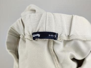 ccc bordowe botki: Sinsay, Spodnie cargo damskie, rozmiar S — 4