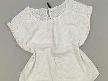 koszula damska biala z haftem: Moodo, Жіноча блуза, розмір L — 2