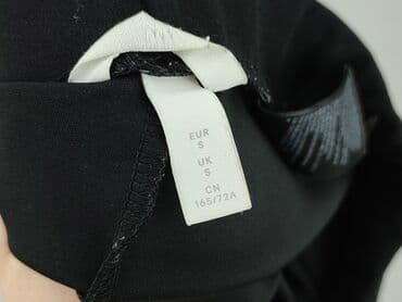 spodnie wrangler czarne: H&M Basic, Spodnie materiałowe damskie, rozmiar S — 4