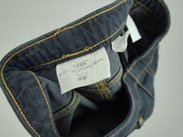 szara bluza pull and bear: Spodnie jeansowe, H&M, 13 lat, 158, stan - Idealny — 4