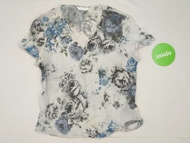 modna kiecka bluzki z krótkim rękawem: Bluzka damska, rozmiar One size — 3