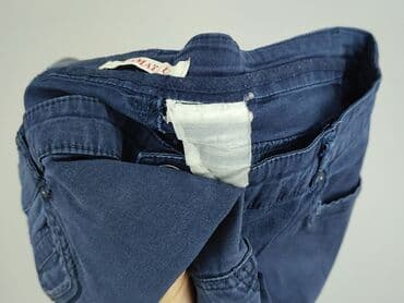 brązowe cargo: Camaïeu, Spodnie 3/4 damskie, rozmiar L — 5