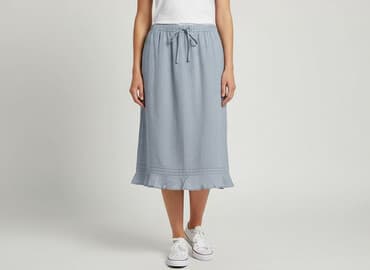 plisowane spódnice szara: Spódnica damska, rozmiar S — 5