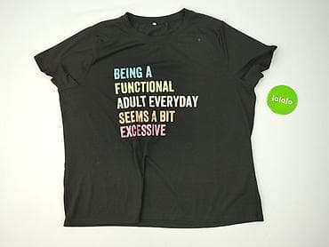 t shirt basic oversize: Koszulka dla mężczyzn, rozmiar 4XL — 2