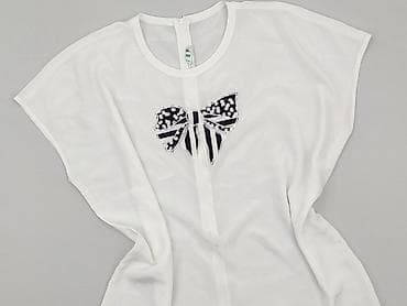 biała bluzka basic damska: Bluzka damska, rozmiar XL — 1