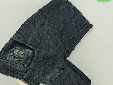 jeansy cropped damskie: Spodnie 3/4 damskie, rozmiar S — 7