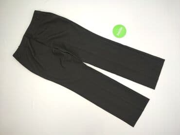 szerokie spodnie pepco: Papaya, Spodnie materiałowe damskie, rozmiar M — 3