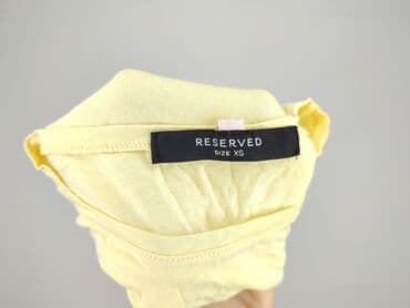 żółte bluzki reserved: Reserved, T-shirt damski, rozmiar XS — 5