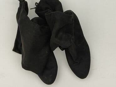 długie kozaki i sukienka: High boots for women, size 40 — 1