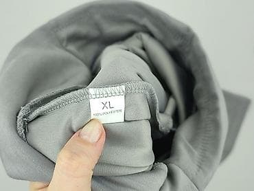 szare dresy: Spodnie dresowe damskie, rozmiar XL — 4