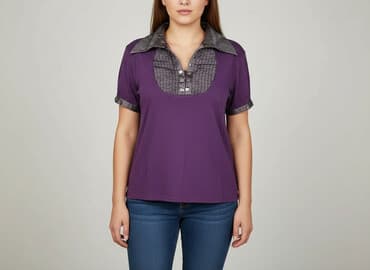 sweter piórkowy na drutach: Bluzka damska, rozmiar XL — 6