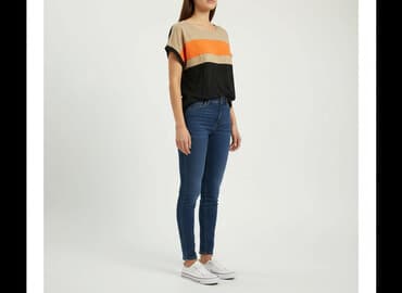 koszulki z długim rękawem damskie boss orange: T-shirt damski, rozmiar L — 1