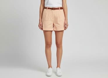 zara lniane szorty: H&M, Szorty damskie, rozmiar S — 7