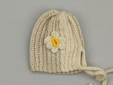 beżowe ubrania: Шапка, стан - Дуже гарний — 1