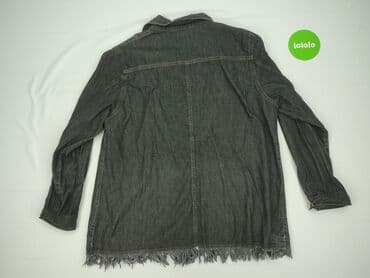 kurtka zimowa z kożuszkiem: Kurtka jeansowa damska, M — 3