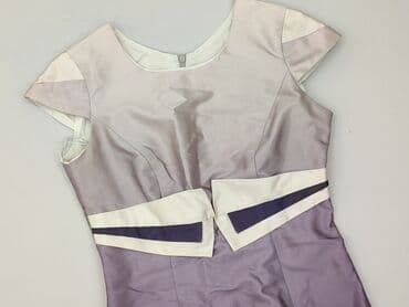 liliowa sukienka plus size: Sukienka damska, rozmiar M — 1