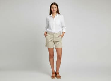 krótkie spodenki chino: Szorty damskie, rozmiar M — 6