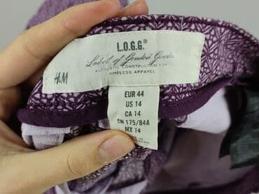 hm spodnie zimowe: H&M L.O.G.G., Spodnie materiałowe damskie, rozmiar 2XL — 4