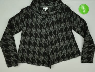 sweter z dodatkiem moheru: Kardigan damski, M — 2