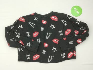 czarna bluza cropp: Sinsay, Bluza damska
, rozmiar M — 2