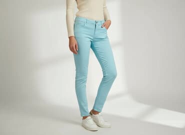 jeansy carrot co to znaczy: Cache Cache, Spodnie materiałowe damskie, rozmiar XS — 6