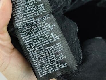 hm krótkie spodenki czarne: H&M, Szorty damskie, rozmiar M — 6