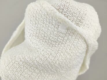 ażurowy sweter na szydełku: Narzutka damska, rozmiar One size — 4