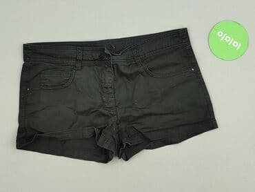 czarne dresowe szorty damskie: Szorty damskie, rozmiar L — 2