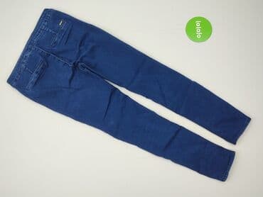 spodnie z wiskozy dla dziewczynki: Spodnie jeansowe, Hampton Republic 27, 13 lat, 152/158, stan - Bardzo dobry — 3