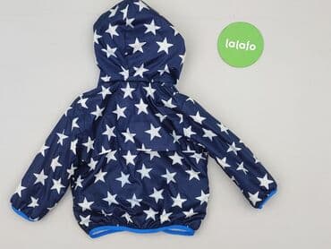 czerwona sukienka czarne rajstopy: Kurtka, H&M, 9-12 miesięcy, stan - Bardzo dobry — 3