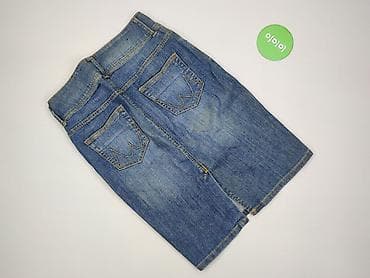 jeans wysoki stan: Spódnica damska, rozmiar M — 3