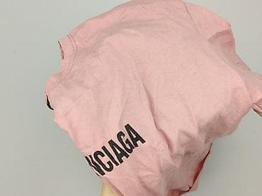 rozowy: Balenciaga, T-shirt damski, rozmiar L — 7