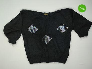 lata 80 cekiny: Sweter damski, rozmiar One size — 2