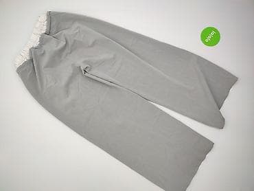 wide leg: Spodnie materiałowe damskie, rozmiar XL — 3