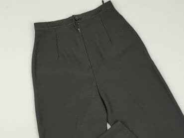 zara woskowane spodnie: Material trousers for women, size M (EU 38) — 1