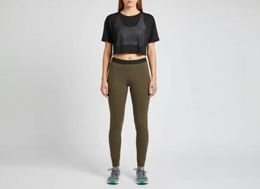 legginsy z wysokim stanem push up: H&M, Лосини Спортивні жіночі, розмір M — 1