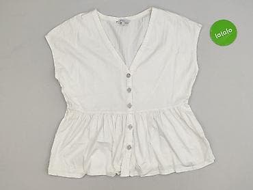 biale bluzki hm: Bluzka damska, rozmiar L — 3